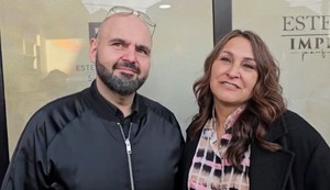 Branka Lazić i Dragan 