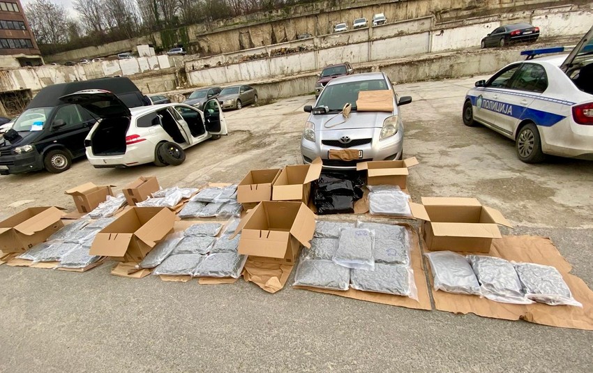 zaplena 50kg marihuane