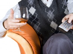 Telewizja zwiększa ochotę na drinka
