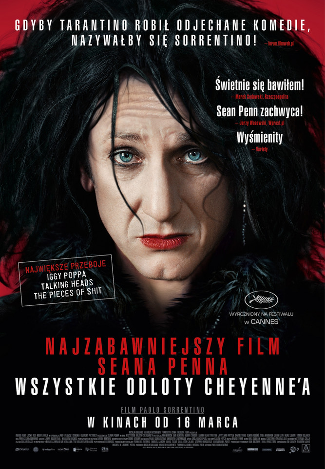 "Wszystkie odloty Cheyenne'a" - plakat