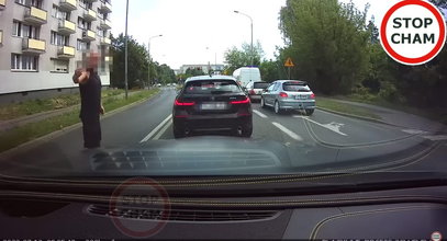 Kierowca BMW wyskoczył z tekstem: "Taki jesteś kozak?". Co go tak wzburzyło?