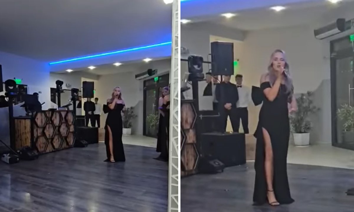 Niezwykły występ na studniówce. Uczennica zaśpiewała znany przebój [WIDEO]