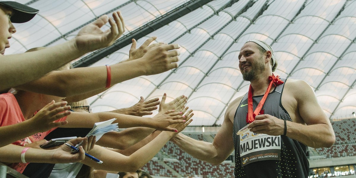 Tomasz Majewski pożegnał się z kibicami podczas Memoriału Kamili Skolimowskiej na PGE Narodowym