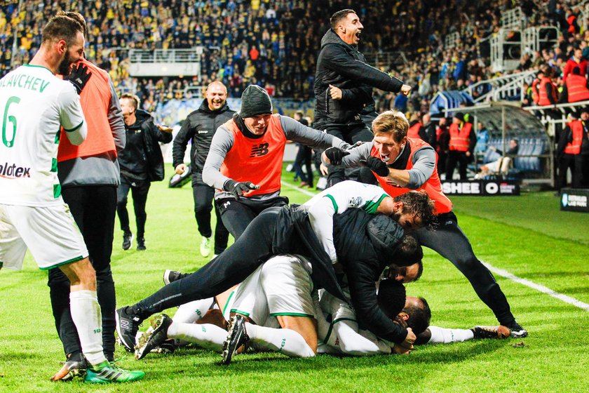 Pilka nozna. Ekstraklasa. Arka Gdynia - Lechia Gdansk. 03.11.2017