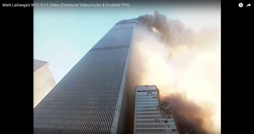 Nieznane nagranie z zamachów na World Trade Center.