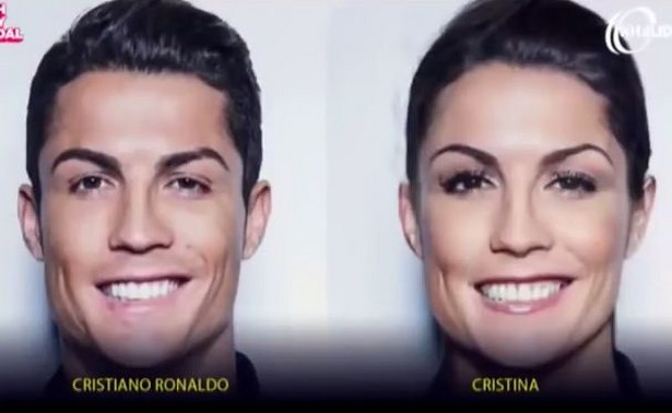 Tak Ronaldo wyglądałby, gdyby był kobietą. Zobacz, jak przerobili Lewandowskiego [WIDEO]