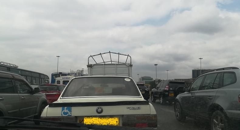 Motorists advised to use Syokimau service lane after oil tanker accident near JKIA - KeNHA