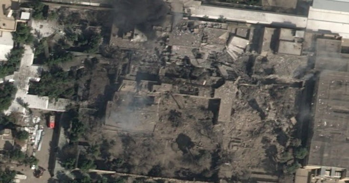 Satellite photos capture devastation at Iranian Supreme Leader Khamenei ...