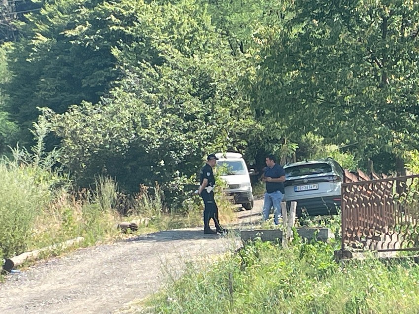 Uviđaj dvostrukog ubistva kod Majdanpeka