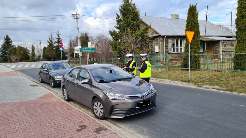 Podróżujemy z policyjnym patrolem Speed nieopodal Siedlec