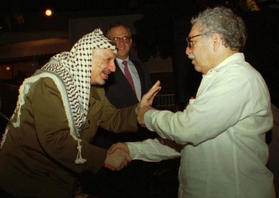 Gabrijel Garsija Markes sa Jaserom Arafatom