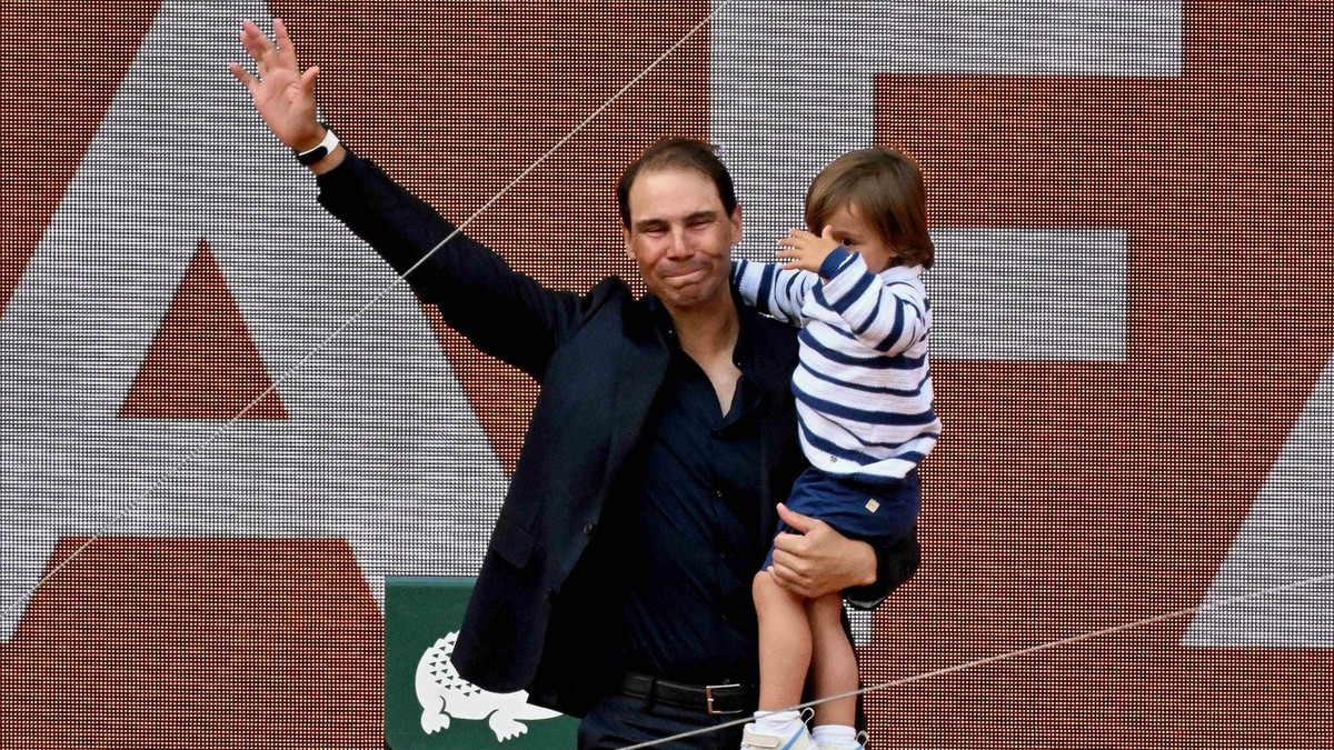 Sin Rafaela Nadala izašao na teren i isti je otac! Nema ni 4 godine, a već se ovim bavi