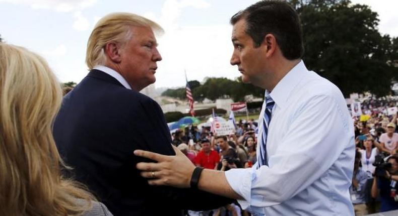 As Cruz rises in presidential polls, Trump calls him maniac