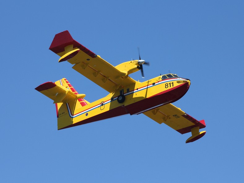 Samolot tego typu ucierpiał w zderzeniu z dronem