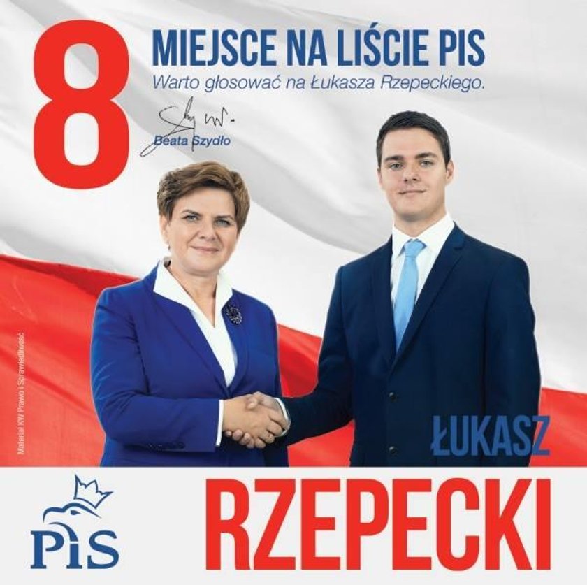 Łukasz Rzepecki wyrzucony z klubu PiS