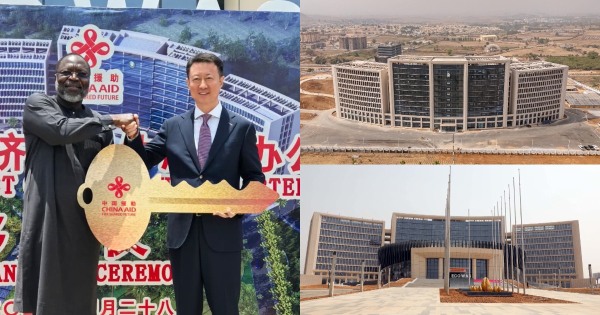 China hands over $56.5 million ECOWAS HQ in Nigeria, expanding influence in West Africa