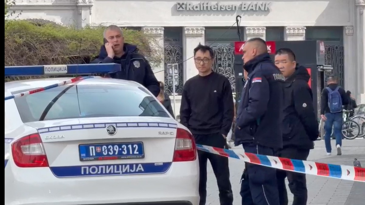 Pala skela u Novom Sadu