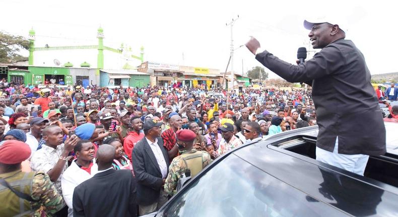 We are ready even if the election is tomorrow - DP William Ruto says as he campaigns in Kajiado