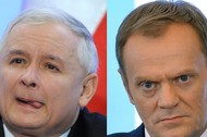 Jarosław Kaczyński i Donald Tusk