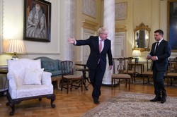 "Spiegel": Dlaczego Ukraińcy będą tęsknić za Borisem Johnsonem?