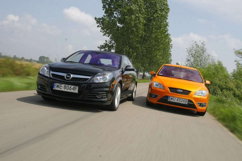 Opel Vectra GTS 2.8 V6 Turbo kontra Ford Focus ST: druga strona mocy 