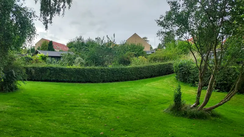 Okrągłe ogródki działkowe w Naerum