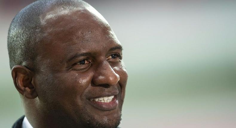 Patrick Vieira was appointed Crystal Palace's new manager on Sunday Creator: Marius Becker