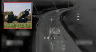 Zobaczył HIMARS-a i ruszył w pogoń. Kolejne trafienie rosyjskich dronów