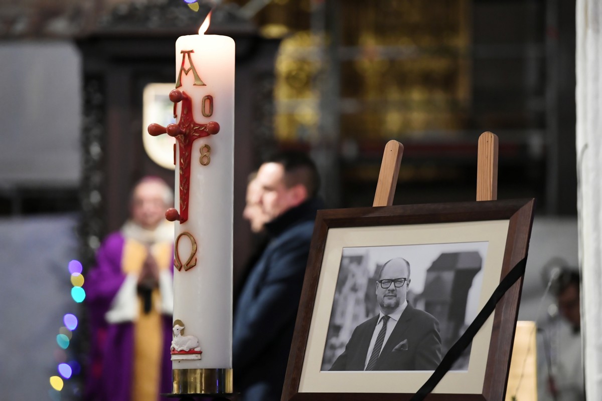 Msza św. za duszę zmarłego prezydenta Gdańska Pawła Adamowicza