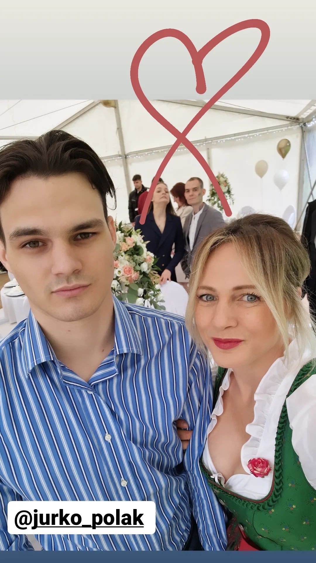 Adriana Poláková bola na krásnej svadbe, na ktorej chytila aj kyticu.
