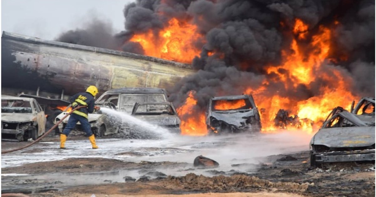 2 injured in Lagos gas explosion, illegal gas storage discovered - Vimarsana News