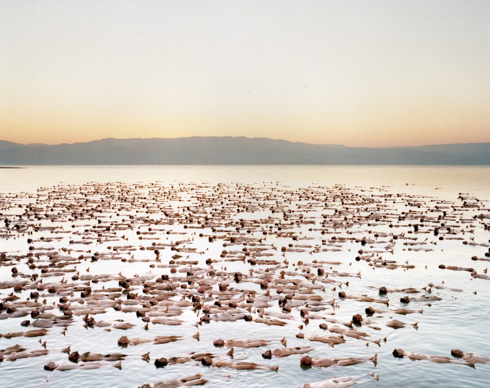 MIDEAST DEAD SEA PHOTOGRAPHY SPENCER TUNICK