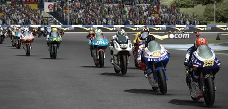 Screen z gry "MotoGP 08" (wersja na X360)