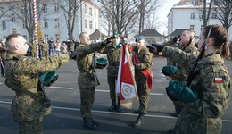 Ślubowanie żołnierzy w 10. Brygadzie Logistycznej 