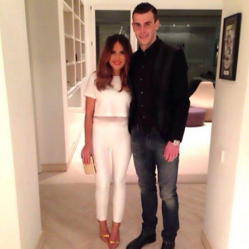 Gareth Bale i Emma Rhys Jones