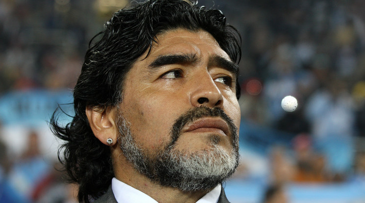 Nápolyban nem hitték el Diego Maradona halálhírét. / Fotó: Northfoto