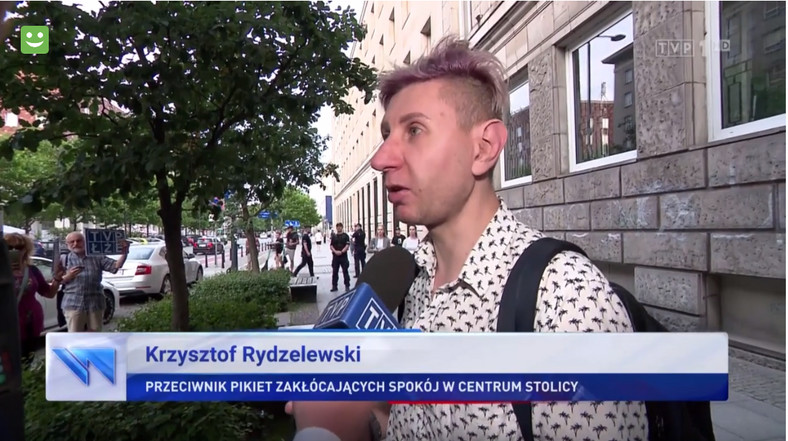 Krzysztof Rydzelewski w "Wiadomościach"