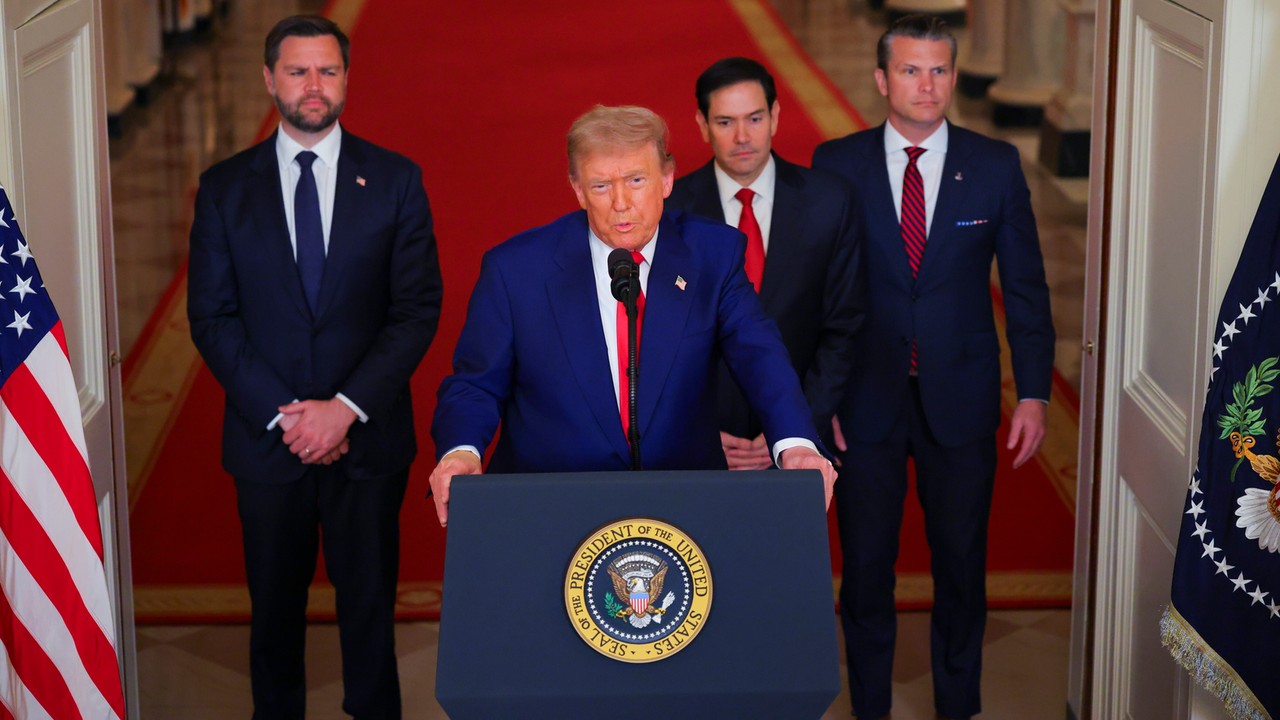 Donald Trump wygłosił orędzie po ataku USA na Iran. 