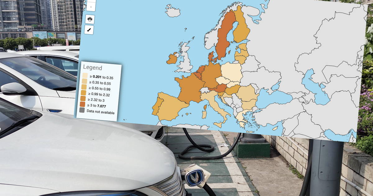  Polska na trzecim miejscu... od końca. Gdzie w Europie jeździ najwięcej samochodów na prąd?