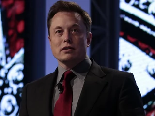 Elon Musk at the Austomotive News World Congress