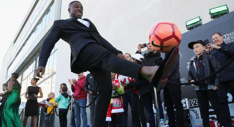 Ghanaian singer Big Shaq rocks FIFA gala and social media users are left in shock