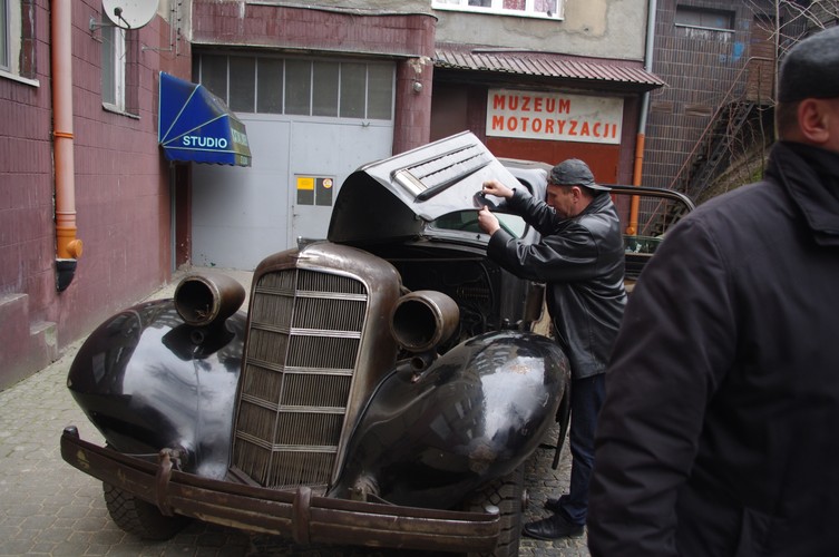 Cadillac kupiony dla Marszałka Józefa Piłsudskiego - stan obecny