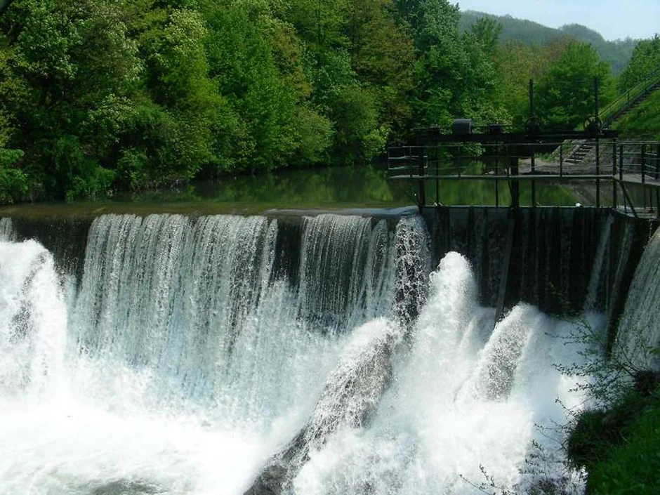 Nekadašnji izgled brane