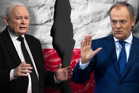 Jarosław Kaczyński i Donald Tusk