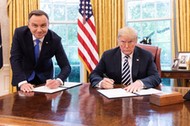 Prezydent Andrzej Duda z wizytą u Donalda Trumpa w Białym Domu, Waszyngton, 18 września 2018 r.