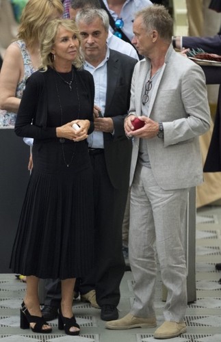 Sting z żoną Trudie Styler