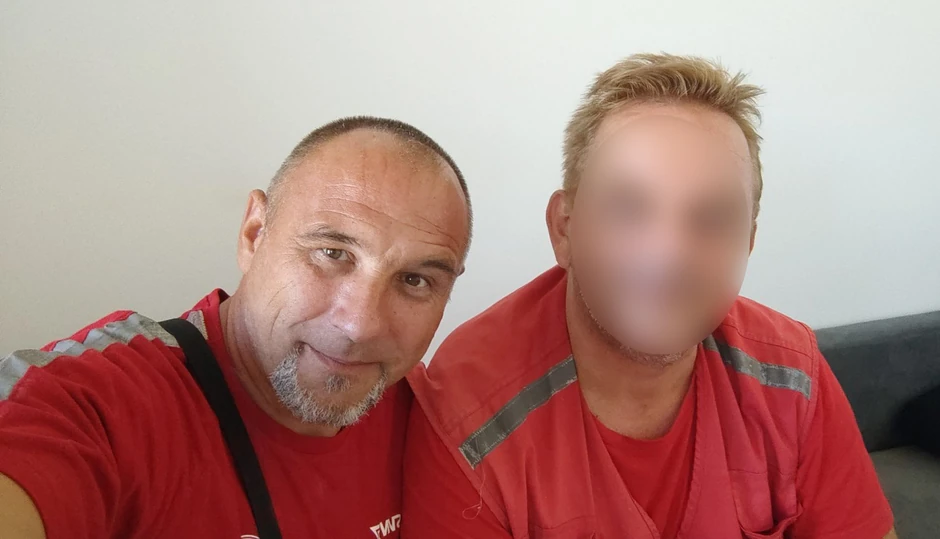 Nikola Novičić, radnik Hitne pomoći