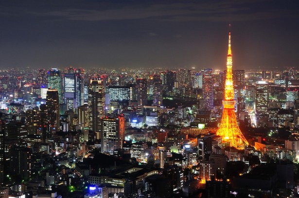 Tokio, stolica Japonii. Aglomerację Tokijską zamieszkuje 34 mln osób. Fot. Shutterstock.