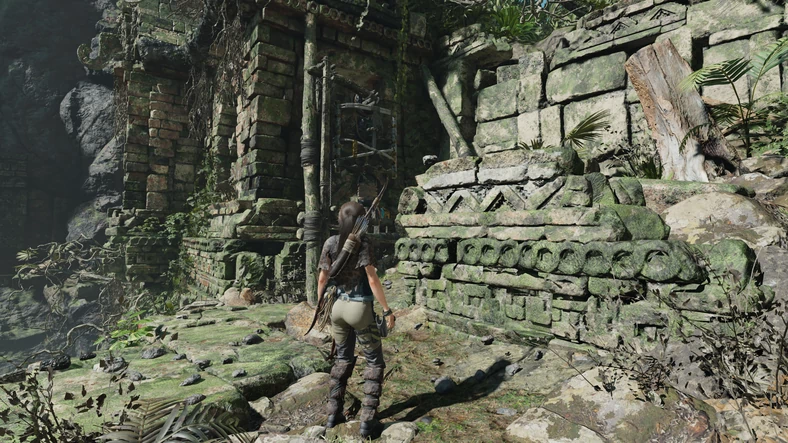 Shadow of the Tomb Raider - Scena 1 - Ray Tracing wyłączony