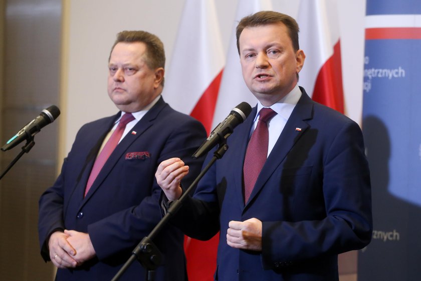 Jarosław Zieliński i Mariusz Błaszczak